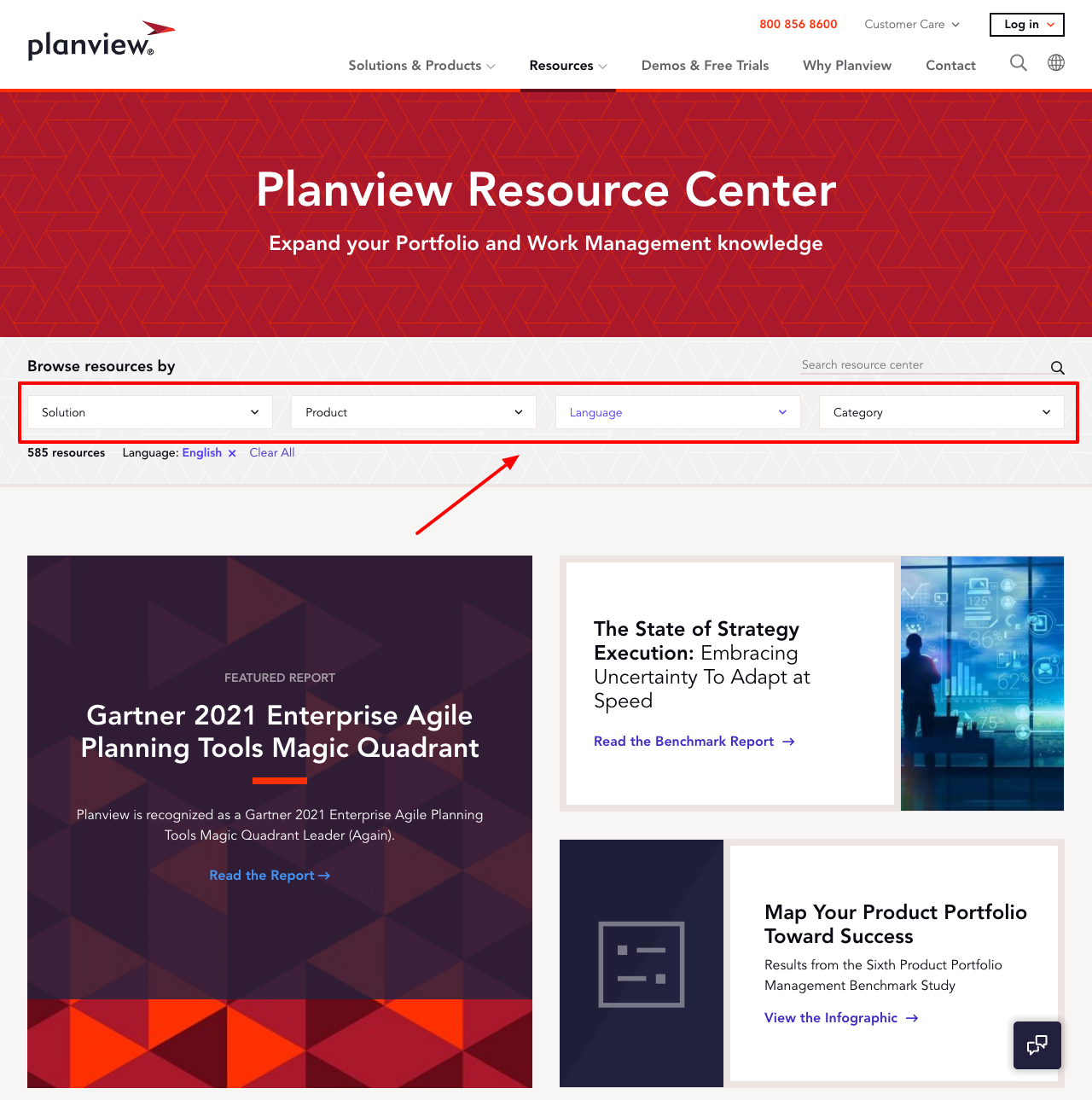 Planview Resource Library
