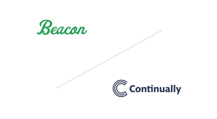 Beacon + Continually Logos