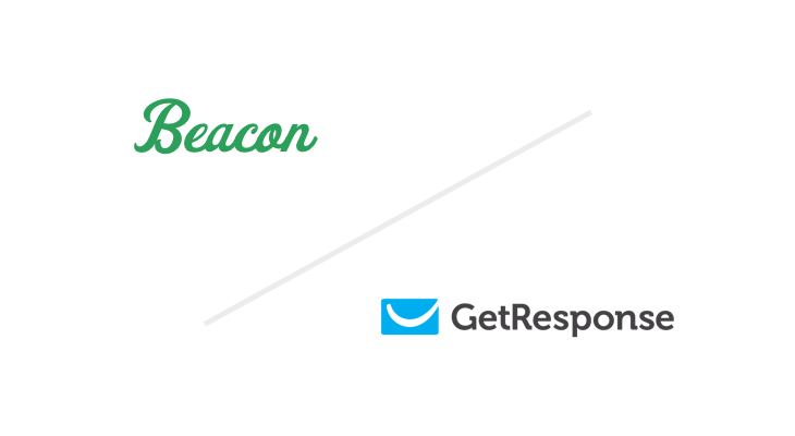 Beacon + GetResponse logos