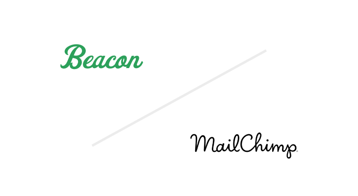 beacon + mailchimp logos