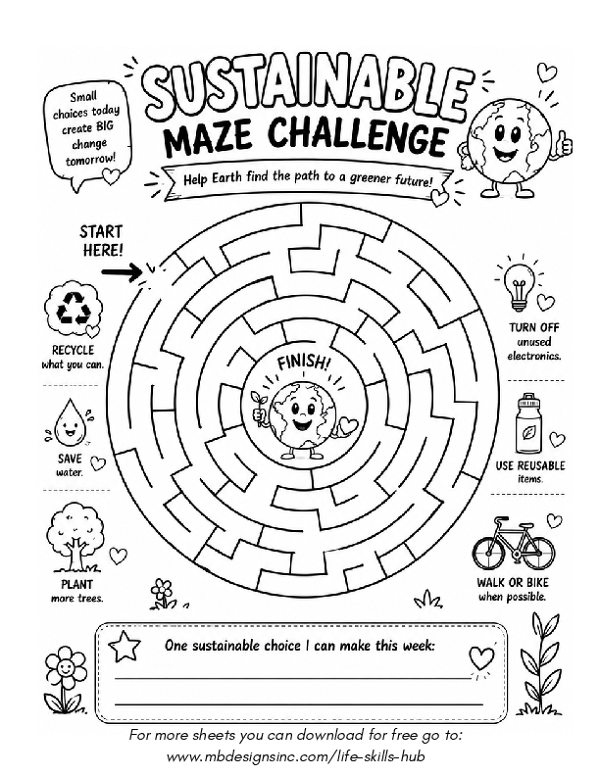 Maze Challenge - Sustainable