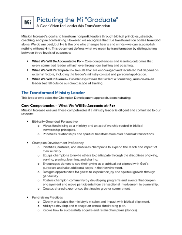 Picturing the Mi Graduate