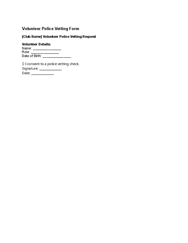 Volunteer Police Vetting Form.docx