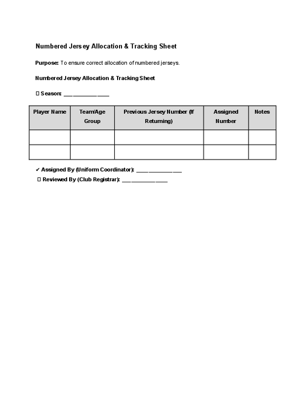 Numbered Jersey Allocation & Tracking Sheet.docx