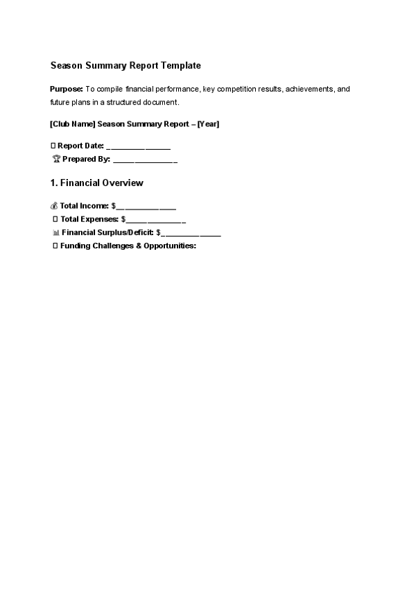 Season Summary Report Template.docx