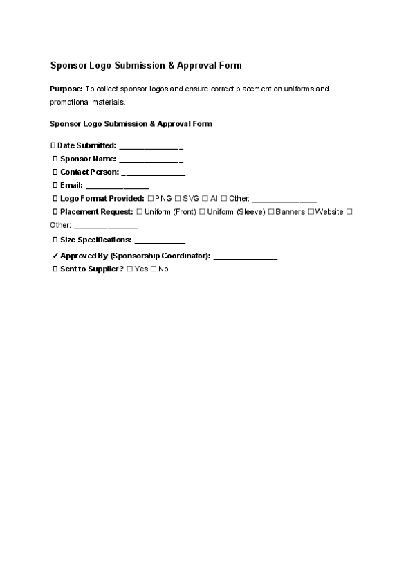 Sponsor Logo Submission & Approval Form.docx