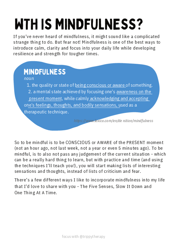 What the heck IS Mindfulness, anyway?