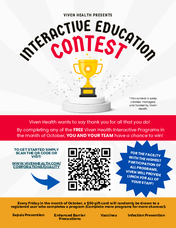 Viven Health October Contest