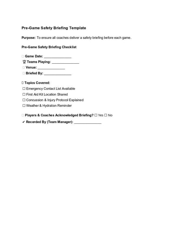 Pre-Game Safety Briefing Template.docx