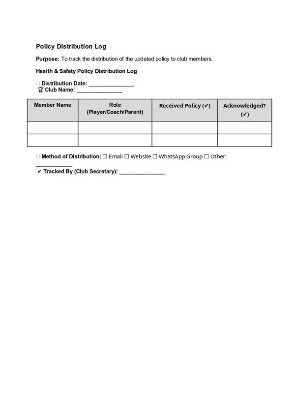 Policy Distribution Log.docx