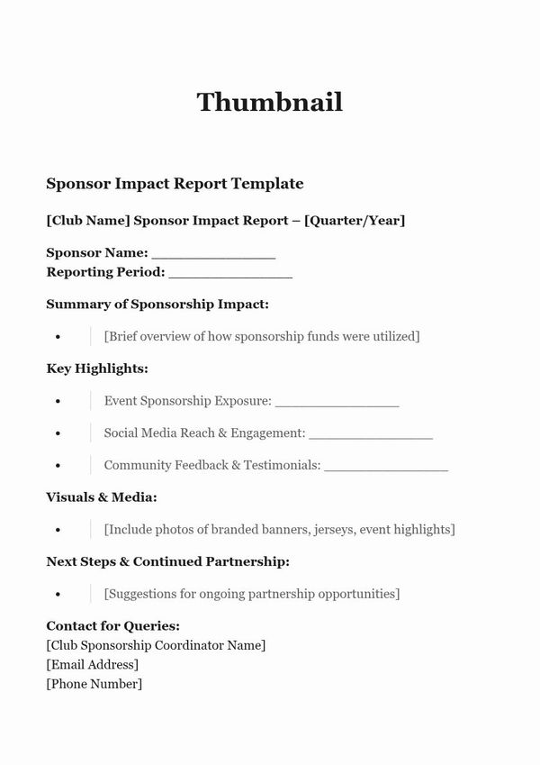 Sponsor Impact Report Template(1).docx