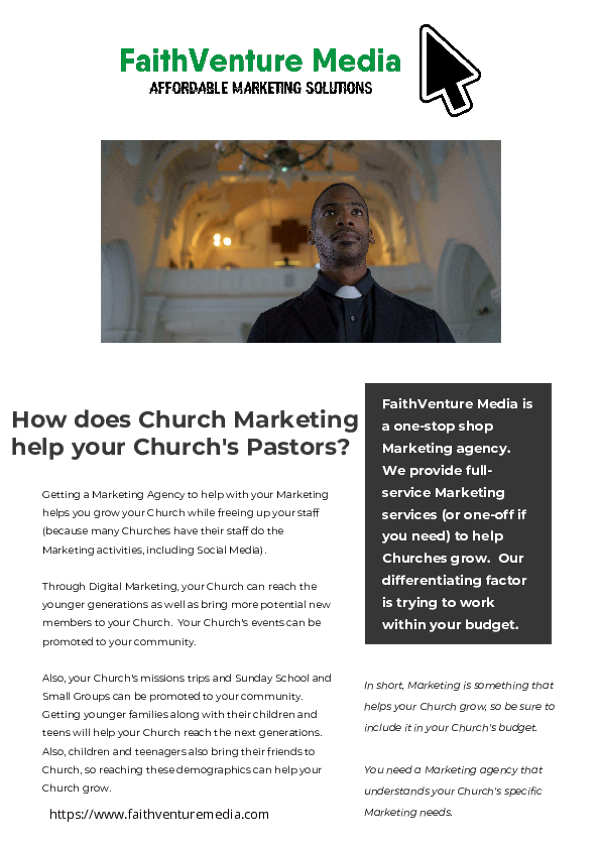 Church Marketing for Pastors