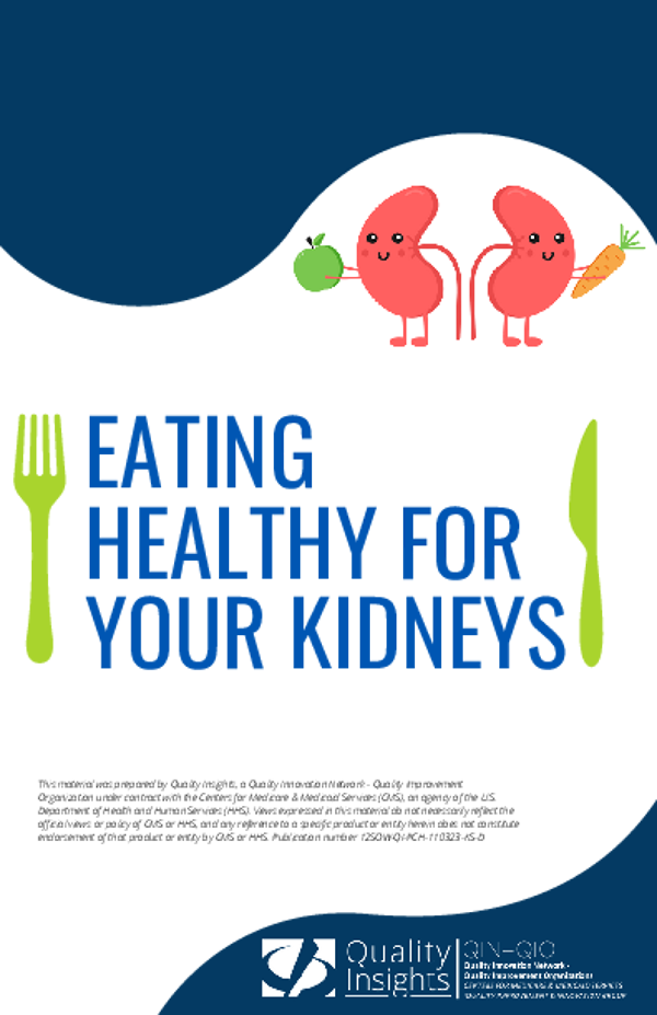 Eating Healthy for Your Kidneys Booklets
