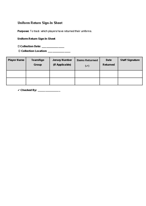 Uniform Return Sign-In Sheet.docx