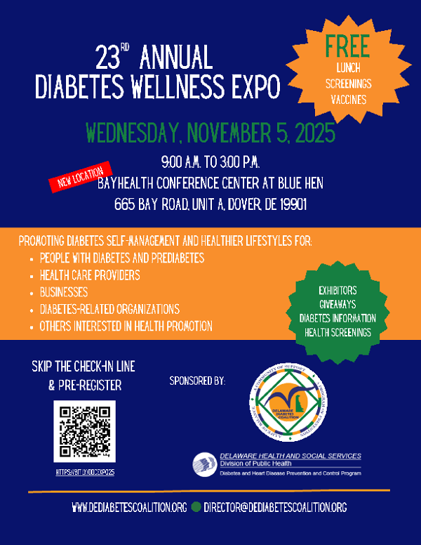 23rd Annual Diabetes Wellness Expo - Save the Date