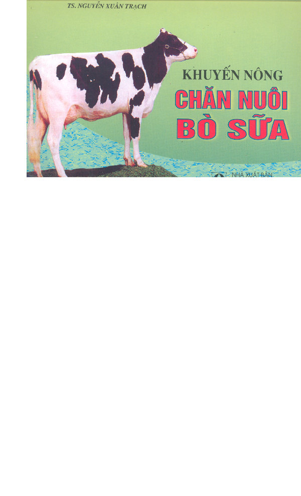 Khuyến nông chăn nuôi bò sữa - TS. Nguyễn Xuân Trạch.pdf