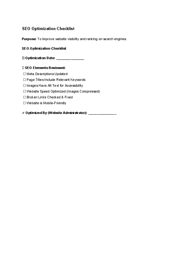 SEO Optimization Checklist.docx