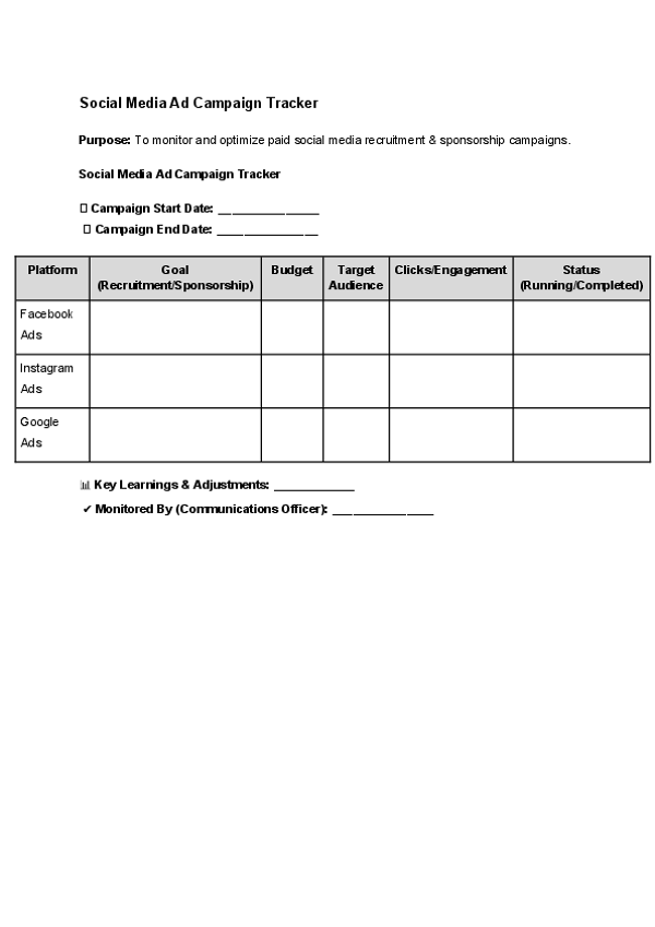 Social Media Ad Campaign Tracker.docx
