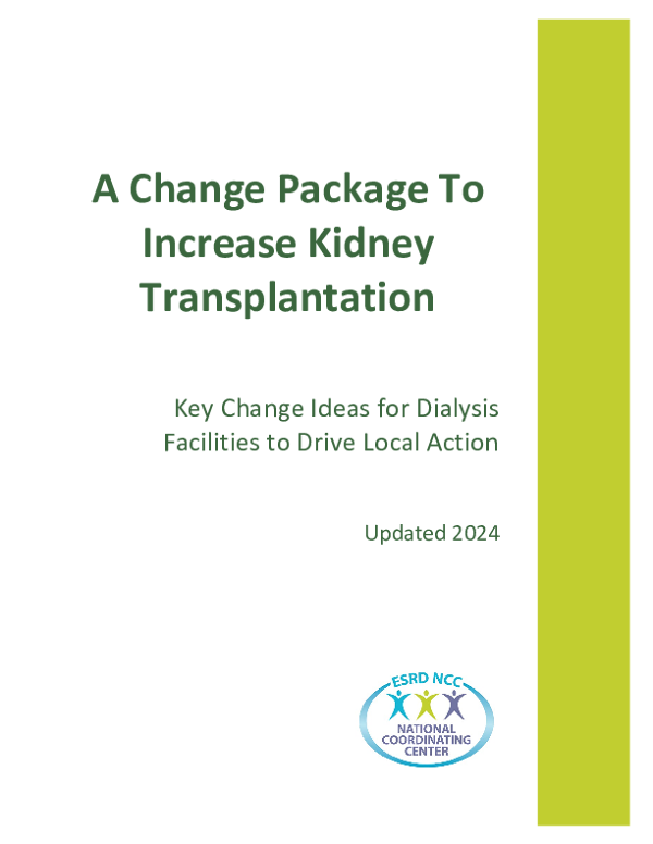 NCC Transplantation Change Package