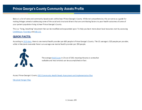Prince George's County CAP