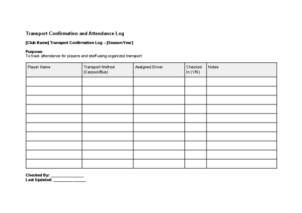 Transport Confirmation and Attendance Log.docx