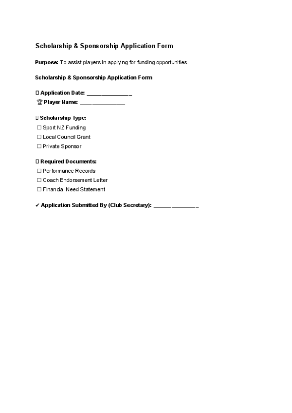 Scholarship & Sponsorship Application Form.docx