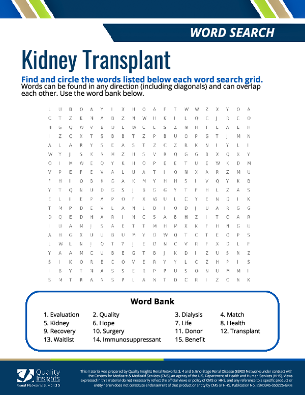 Kidney Transplant Word Search + Answers_508.pdf