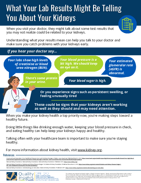 What Your Lab Results Might Be Telling You About Your Kidneys