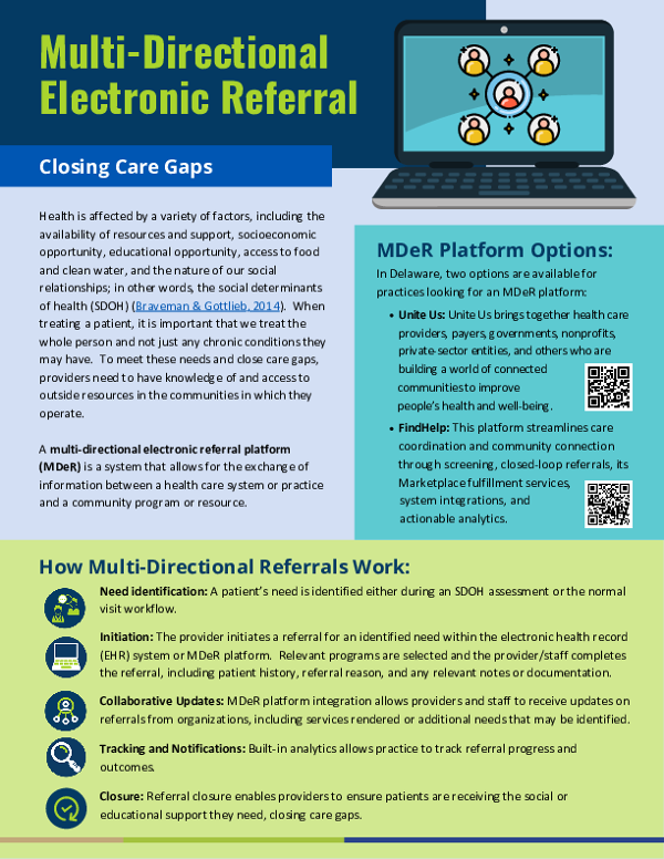 Multi-Directional Electronic Referral