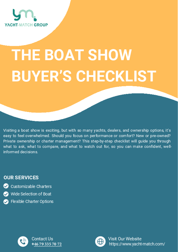 Buyer's checklist 2026