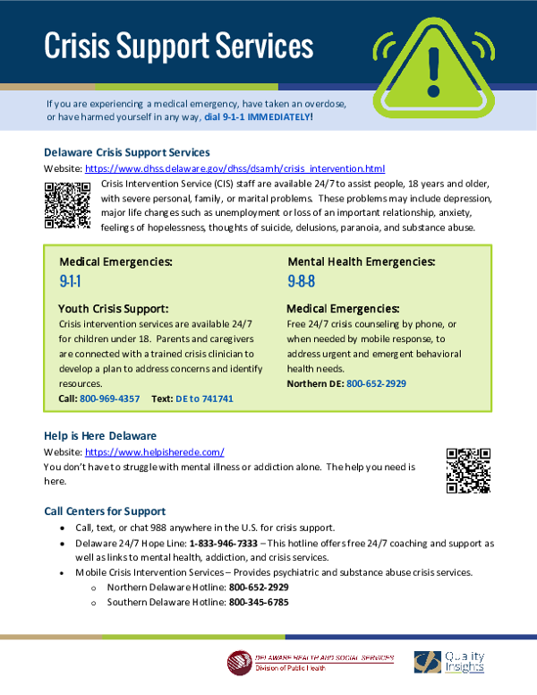 Crisis Support Services
