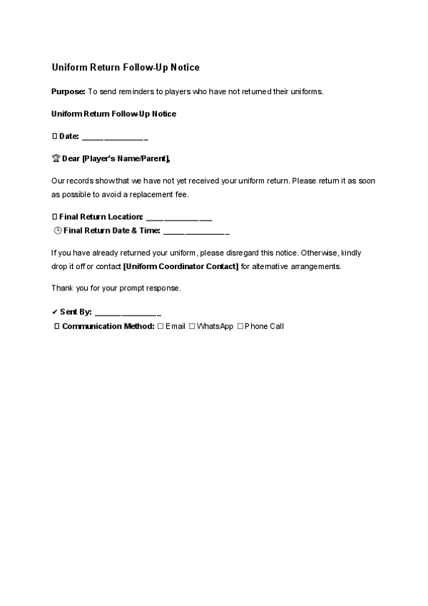Uniform Return Follow-Up Notice.docx