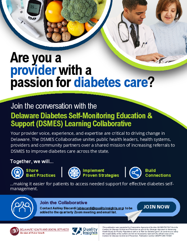 Join the Delaware DSMES Learning Collaborative