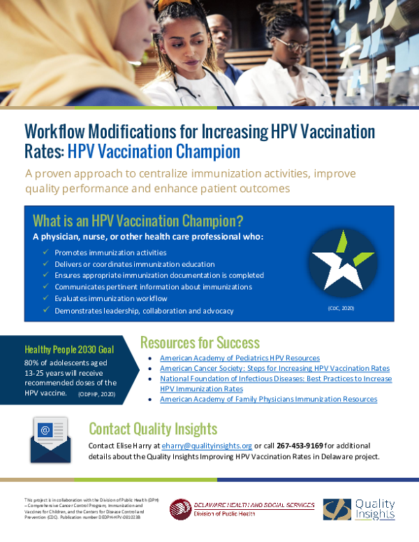 HPV Vaccination Champion
