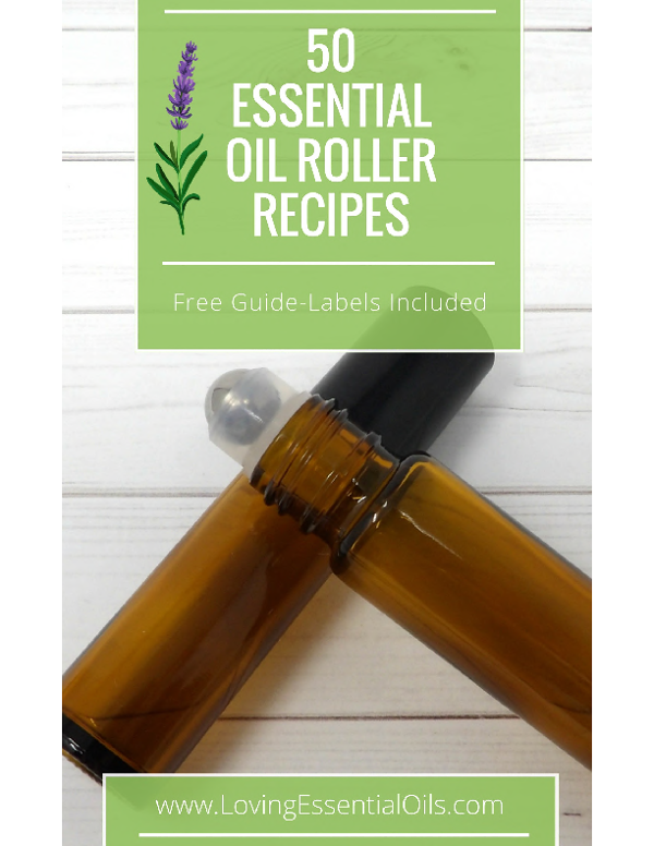 Roller Bottle Recipe Guide and Labels