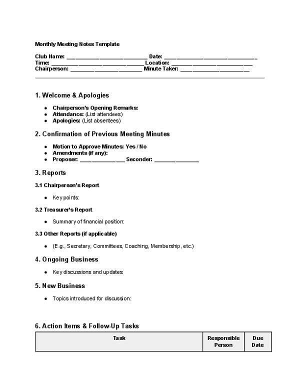 Monthly Meeting Notes Template.docx