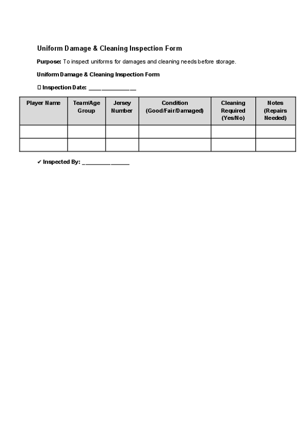 Uniform Damage & Cleaning Inspection Form.docx