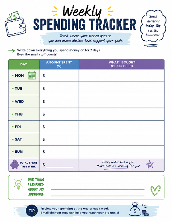 Weekly Spending Tracker