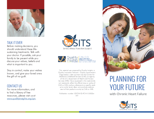 Planning for Your Future (Brochure for Patients)