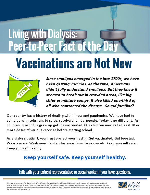 Peer-to-Peer Fact of the Day: Vaccinations Are Not New