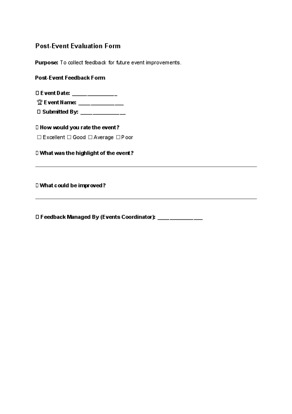 Post-Event Evaluation Form.docx