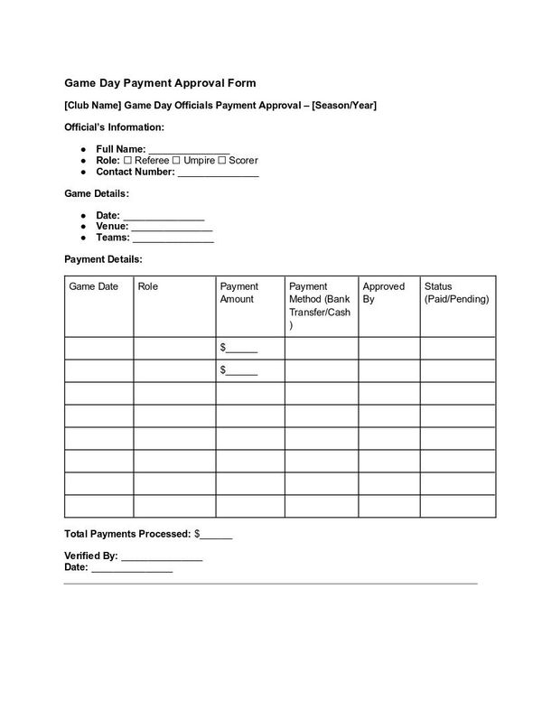 Game Day Payment Approval Form.docx