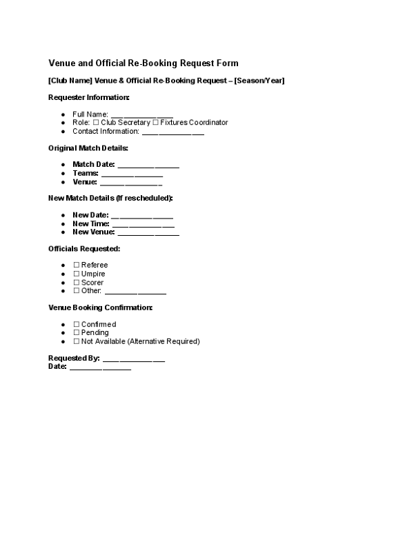 Venue and Official Re-Booking Request Form.docx