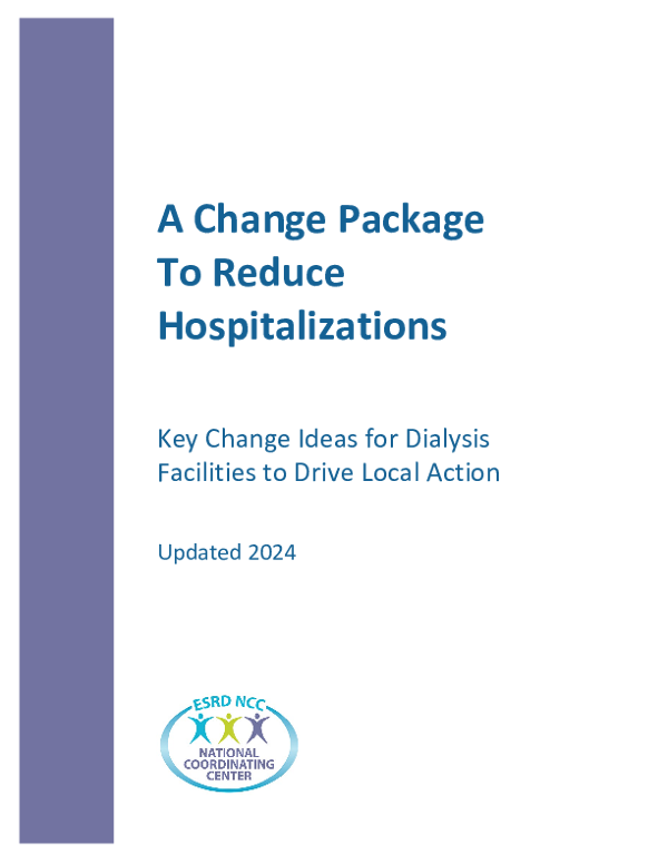 ESRD NCC Hospitalizations Change Package