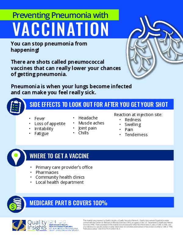Preventing Pneumonia with Vaccination