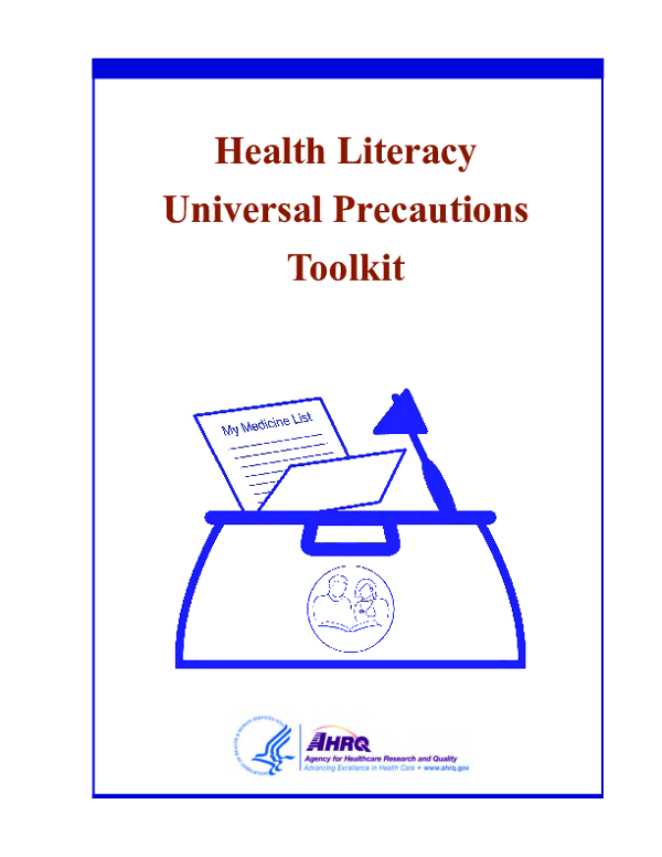 Health Literacy Universal Precautions Toolkit
