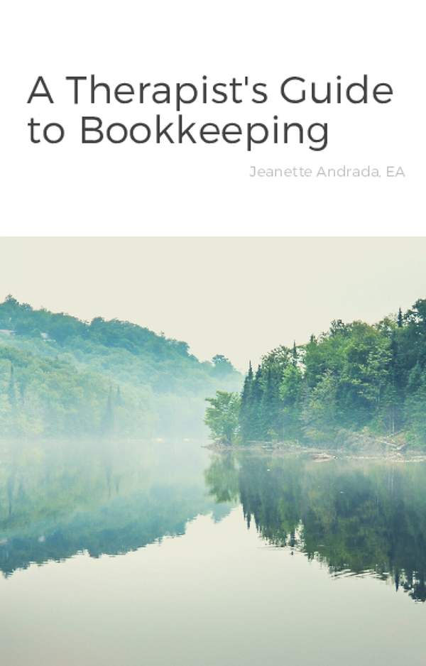 A Therapist's Guide to Bookkeeping eBook