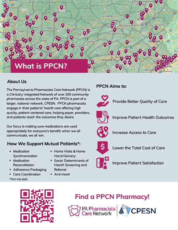 PPCN Overview and Pharmacy Finder