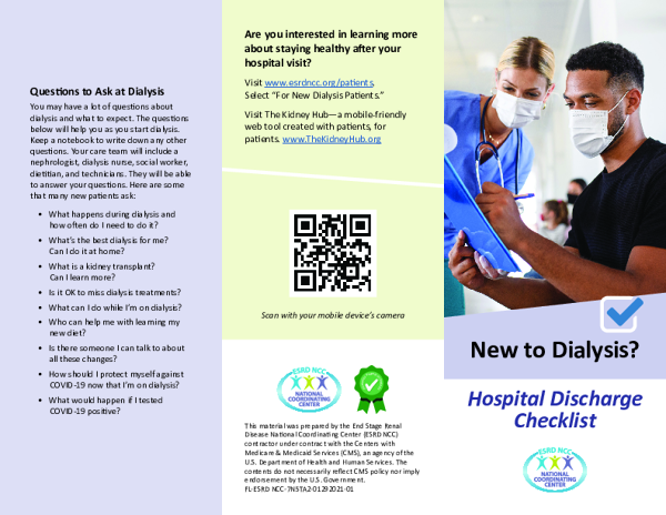 New Patient Discharge Checklist