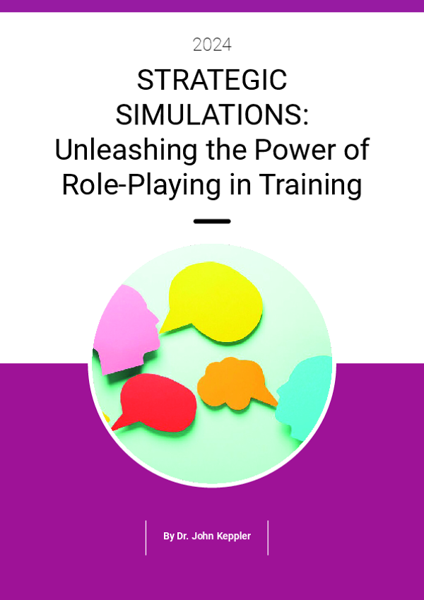 Strategic Simulations: Unleashing the Power of Role-Playing in Training Booklet